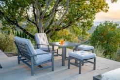 Sofá 08, Gris, 2 plazas