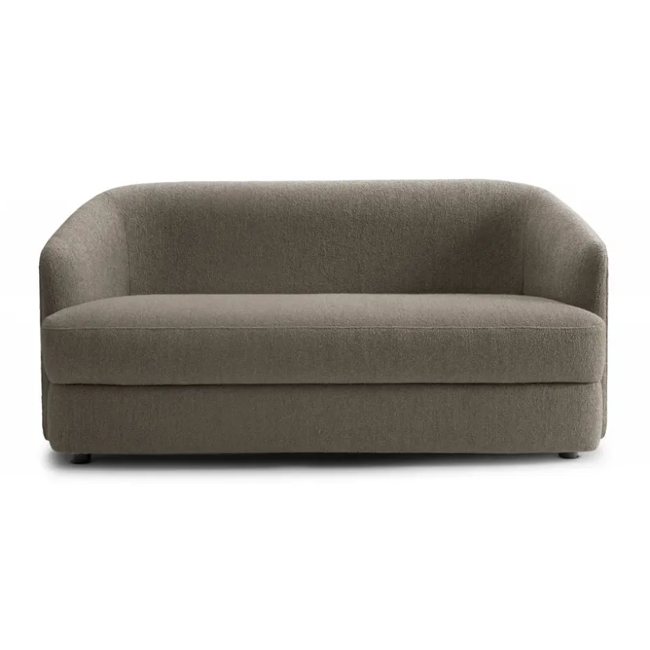 Sofá 2 plazas Covent, Topo oscuro