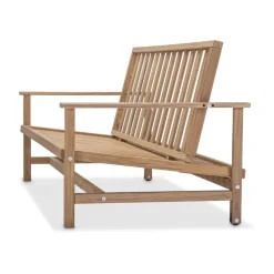 Sofá 09, Teca, 3 plazas