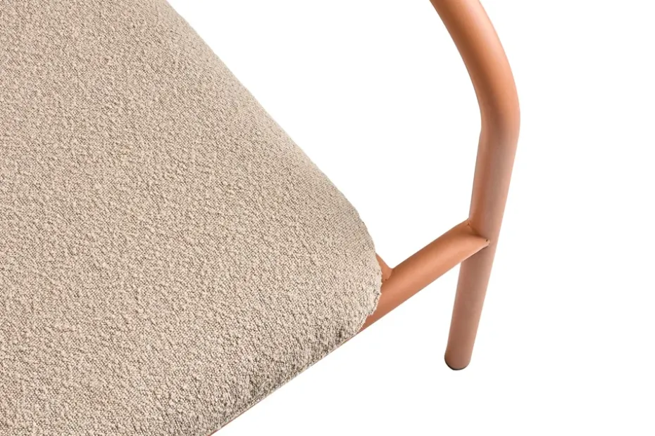 Sofá Bendt, Teddy beige-peach