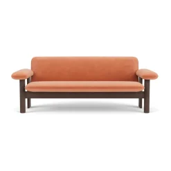 Sofá Brasilia 2 plazas, Dark oak-Avalon 012