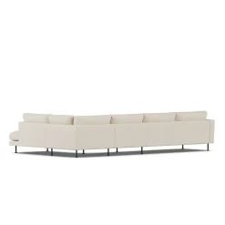 Sofá Bredhult, Same Beige 6670-acero negro, 4 plazas B1