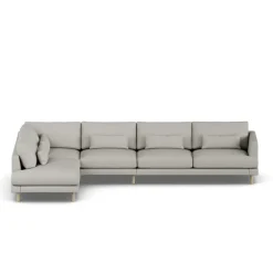 Sofá Bredhult, Same Grey 6673-roble blanco aceitado, 4 plazas B2