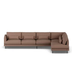 Sofá Bredhult, Same Rust 6675-acero negro, 4 plazas B1