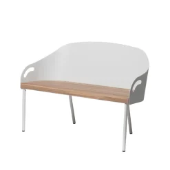 Sofá Brunnsviken, Blanco-roble