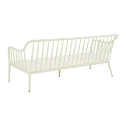 Sofá Coleville, Pearl white-dot beige, 3 plazas