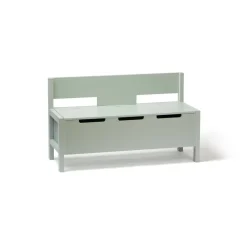 Sofá con almacenaje Star, Verde claro