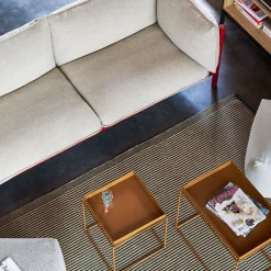 Sofá de 2 plazas Arbour ECO, Re-wool 648 multiborgoña haya