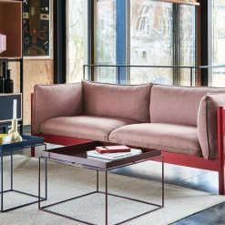 Sofá de 2 plazas Arbour ECO, Re-wool 648 multiborgoña haya