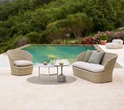 Sofá de 2,5 plazas Coast, Sand (Flat Weave)