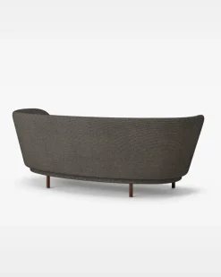 Sofá de 2 plazas Dandy, Nogal-Sacho Safire 001