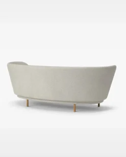 Sofá de 2 plazas Dandy, Roble-Sacho Safire 007