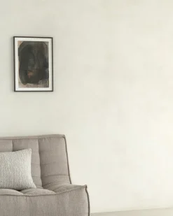 Sofá de 3 plazas N701, Tela beige