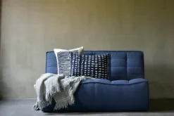 Sofá de 2 plazas N701, Tela blue