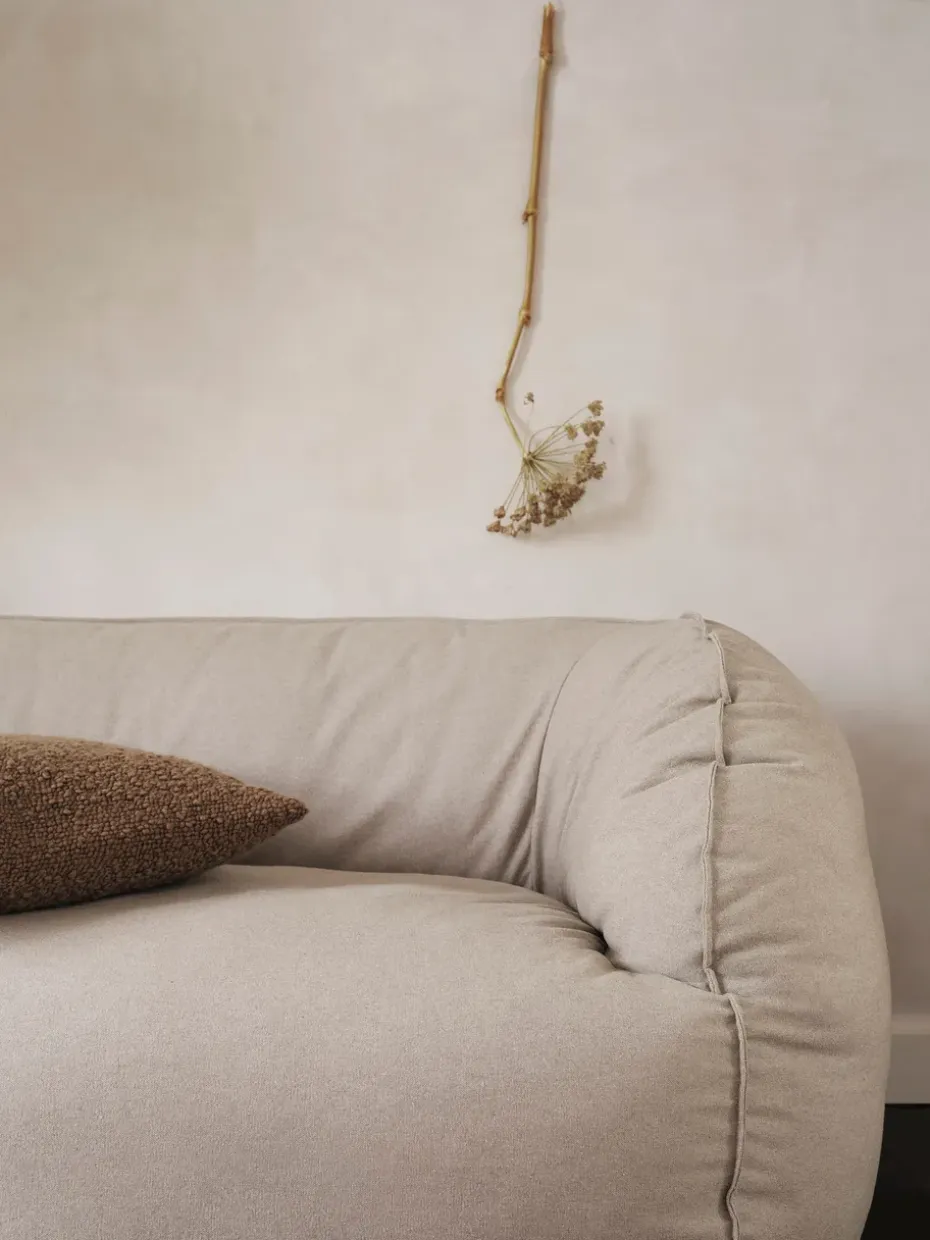 Sofá de 2 plazas Nesten, Natural