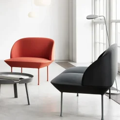 Sofá de 3 plazas Oslo, Steelcut 180-Dark grey