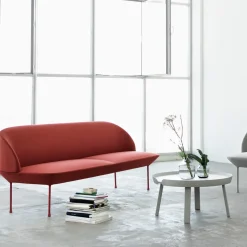 Sofá de 2 plazas Oslo, Steelcut 160-light grey