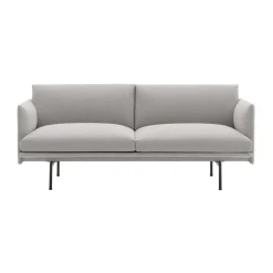 Sofá de 2 plazas Outline, Clay 12-Black