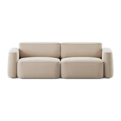Sofá de 2,5 plazas Patch, Atlantis 52 Alabaster