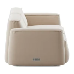 Sofá de 2,5 plazas Patch, Atlantis 52 Alabaster