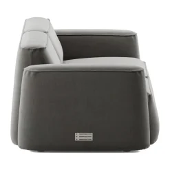 Sofá de 2,5 plazas Patch, Atlantis 18 Mole