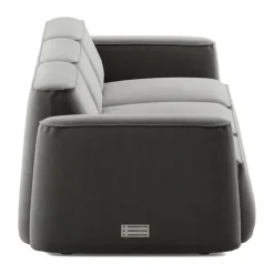 Sofá de 3 plazas Patch, Atlantis 18 Mole