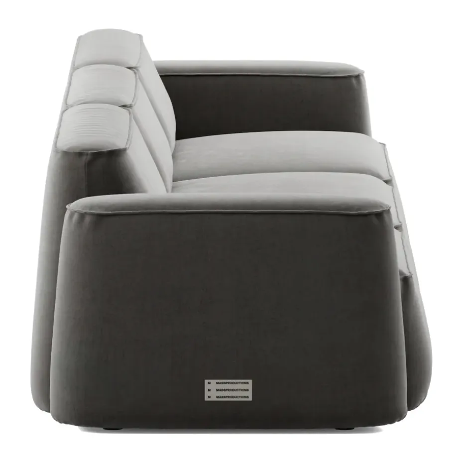 Sofá de 3 plazas Patch, Atlantis 18 Mole