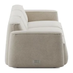 Sofá de 3 plazas Patch, Spiral 21 Chalk