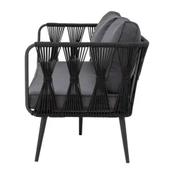 Sofá de 2,5 plazas Pavone, Black