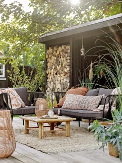 Sofá de 2,5 plazas Pavone, Black