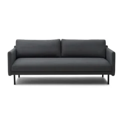 Sofá de 3 plazas Rar, Re-Born dark grey