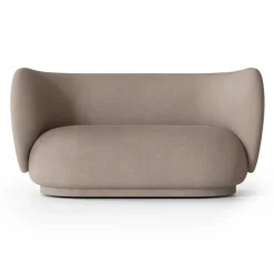 Sofá de 2 plazas Rico, Brushed warm grey