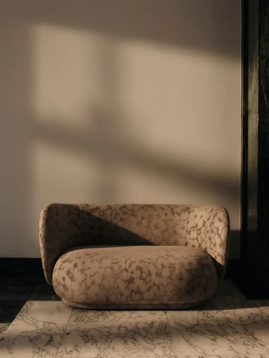 Sofá de 2 plazas Rico, Cilla-Taupe