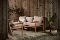 Sofá de 3 plazas Stockaryd, Teak