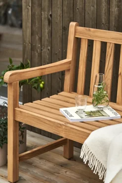 Sofá de jardín Lövhult, Teca