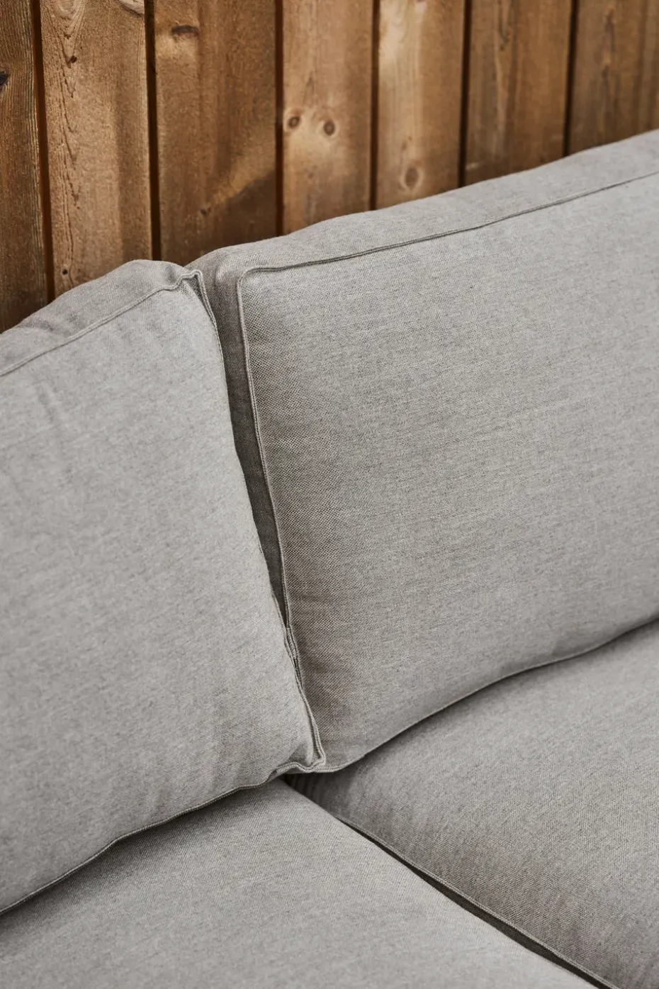 Sofá Diamond de 3 plazas soft rope, Cane-Line Natté taupe