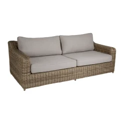 Sofá Glendon de 3 plazas, Rustic beige-beige