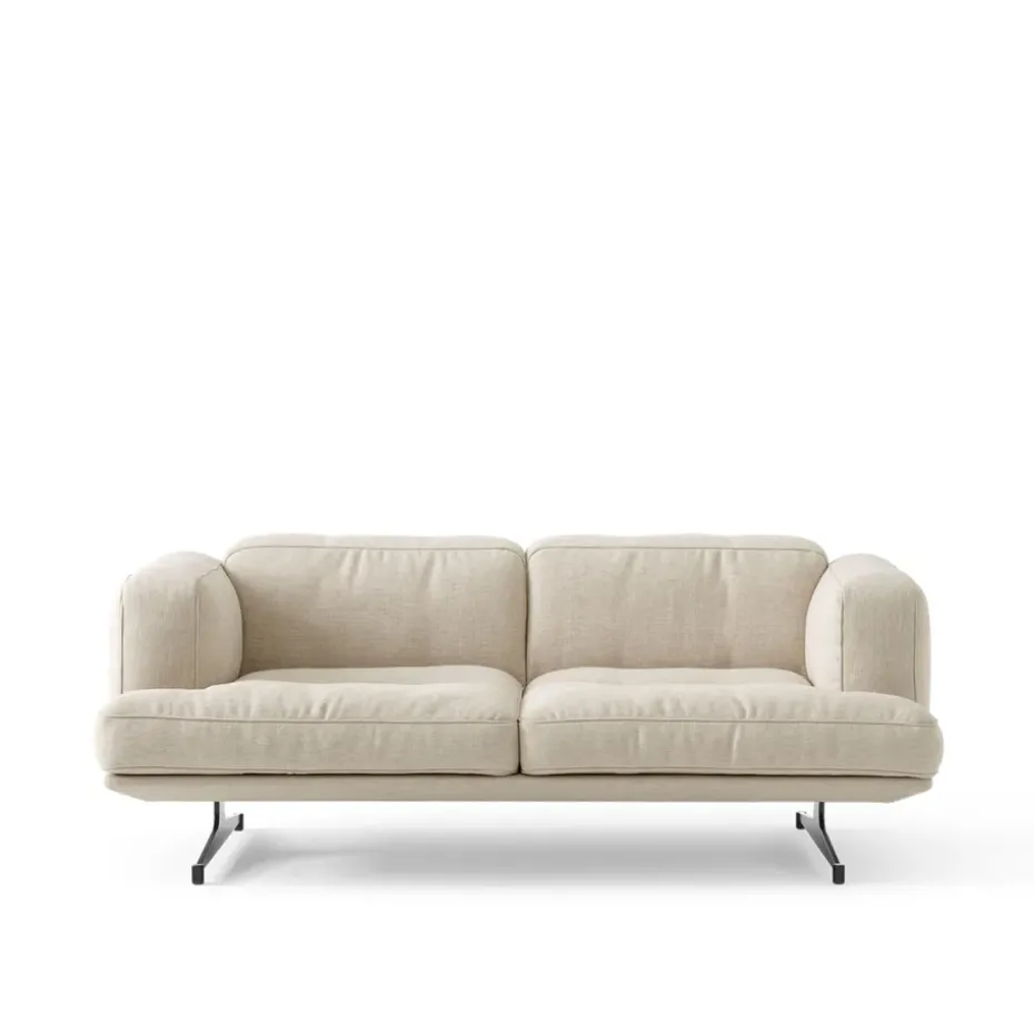 Sofá Inland AV22 2 plazas, Clay 0011-warm black