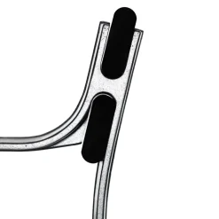 Sofá Joy, Caoba, soporte negro