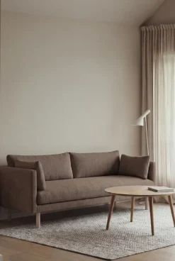 Sofá Linnevik, Jump Brown 1955 1955-roble blanco aceitado, 3 plazas