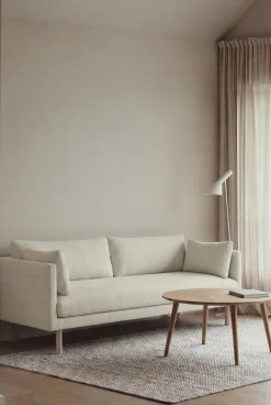 Sofá Linnevik, Oslo Nature 1540-roble blanco aceitado, 3 plazas