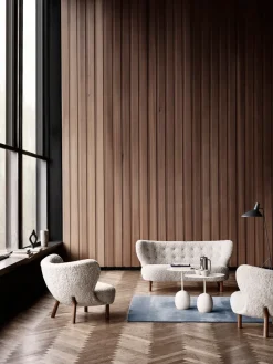 Sofá Little Petra VB2, Roble tratado con aceite blanco-Karakorum