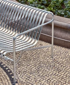 Sofá lounge Palissade, Hot galvanised