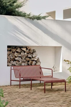 Sofá lounge Palissade, Iron red