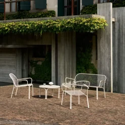 Sofá lounge Thorvald SC110, Ivory, 143 cm