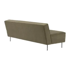 Sofá Modern Line 180x83x70 cm, Belsuede special FR 002-black