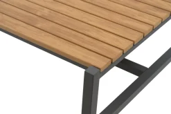 Sofá modular Cap, Antracita-marrón, 6 plazas