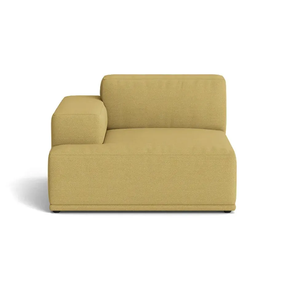 Sofá modular Connect Soft Hallingdal 65 nr.407 amarillo, Reposabrazos izquierdo (A)