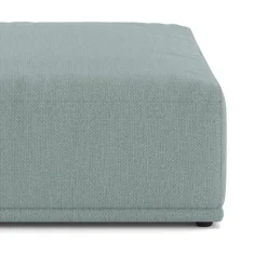 Sofá modular Connect Soft Re-wool nr.718 azul claro, Asiento puf (I)