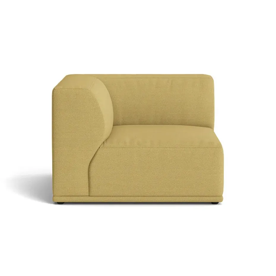 Sofá modular Connect Soft Hallingdal 65 nr.407 amarillo, Sección de esquina (F)